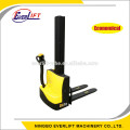 1ton 1000kg 1600mm 1950mm Cheapest Electric Stacker mini electric stacker for hot sale